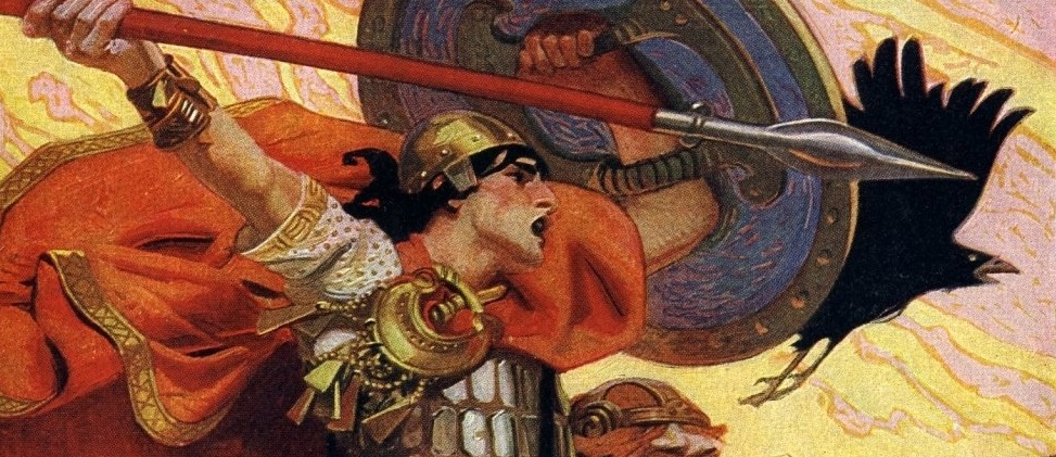 Cú Chulainn (par J. C. Leyendecker)